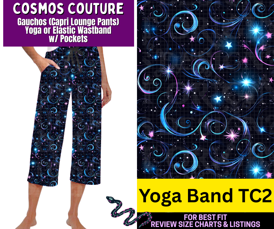 Cosmos Couture Capri Gauchos
