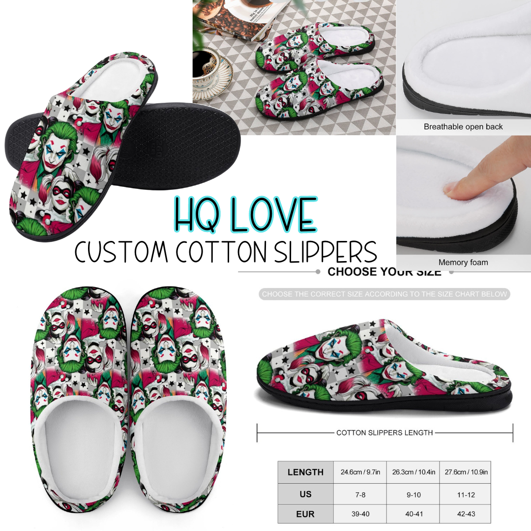 HQ LOVE - CUSTOM SLIPPERS PREORDER CLOSING 9/16