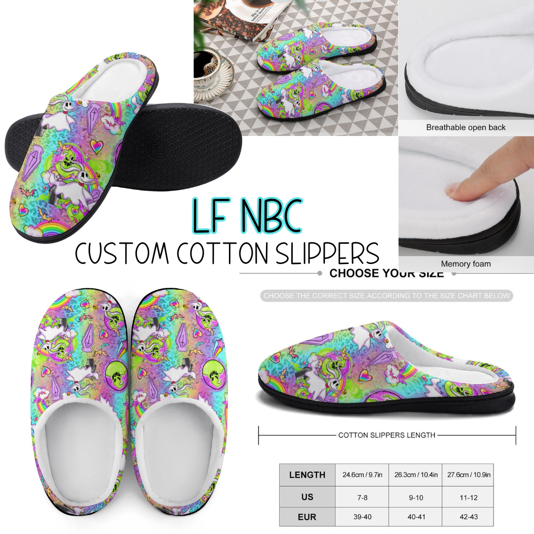 LF NBC - CUSTOM SLIPPERS PREORDER CLOSING 9/16