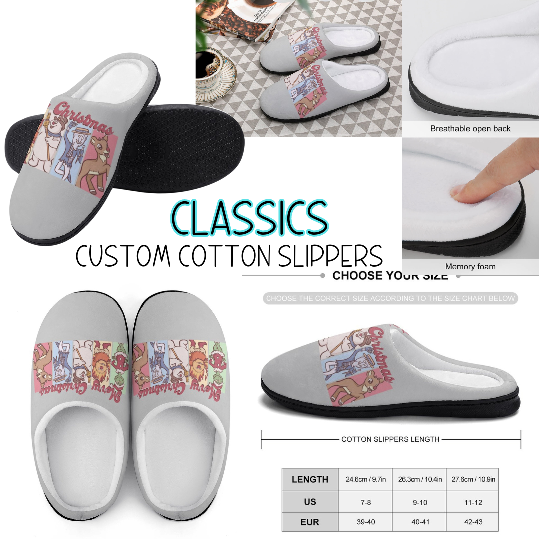 CLASSICS - CUSTOM SLIPPERS PREORDER CLOSING 9/16