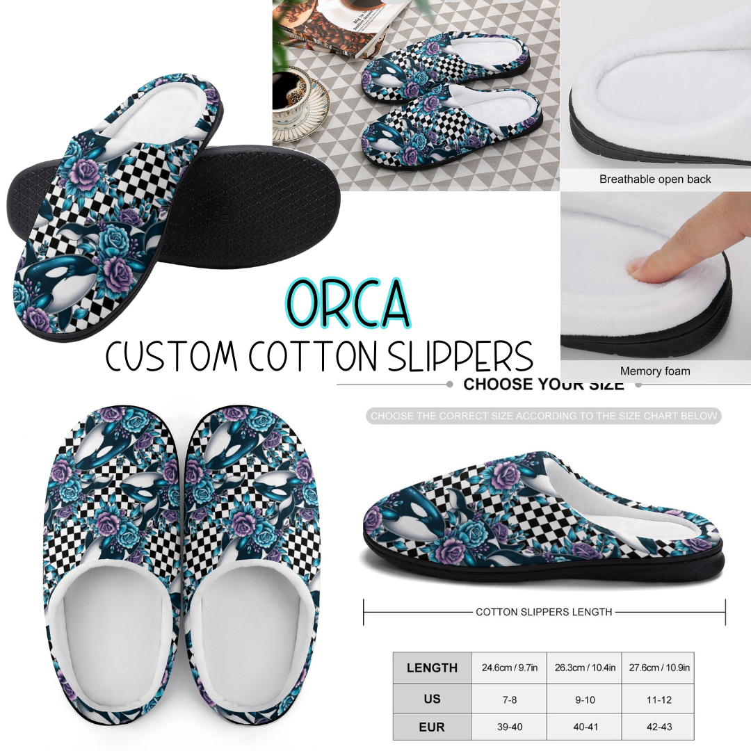 ORCA - CUSTOM SLIPPERS PREORDER CLOSING 9/16