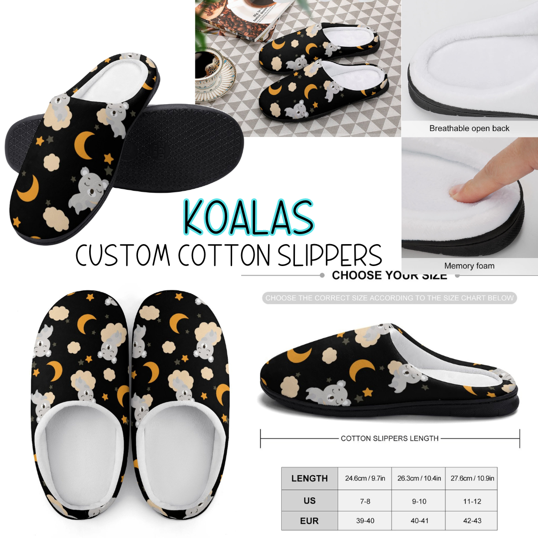 KOALA - CUSTOM SLIPPERS PREORDER CLOSING 9/16