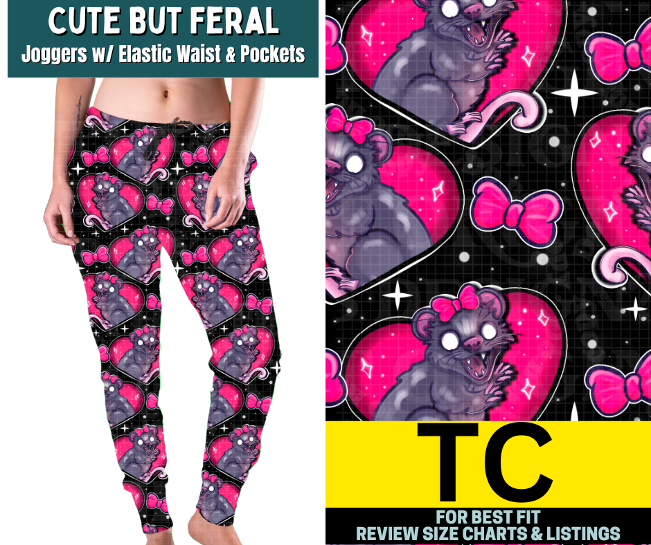 Cute But Feral Joggers
