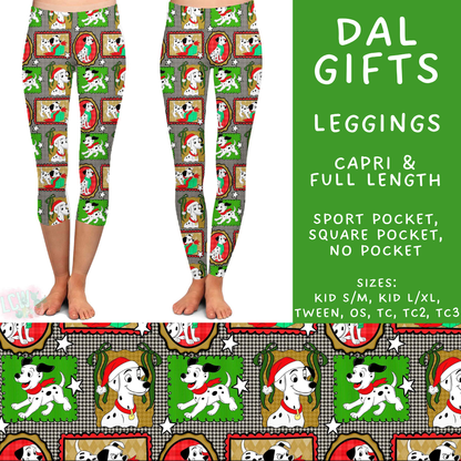 Batch #598 - Magical Character Christmas 2 - Closes 10/14 - ETA early Dec - Dal Gifts Full and Capri Length Leggings