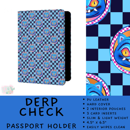 Batch #609 - Travel Collection 2 - Closes 11/6 - ETA early Jan - Derp Check Passport Holder