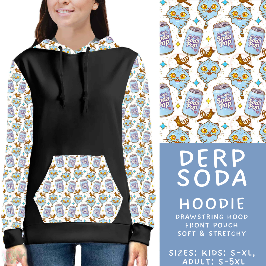 Batch #586 - Cool Characters 18 - Closes 9/16 - ETA mid Nov - Derp Soda Hoodie