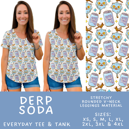 Batch #586 - Cool Characters 18 - Closes 9/16 - ETA mid Nov - Derp Soda Everyday Tank & Tee