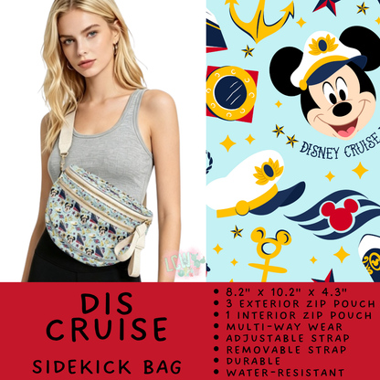 Batch #604 - Sidekick Bag 3 - Closes 10/26 - ETA mid/late Dec - Dis Cruise Sidekick Bag