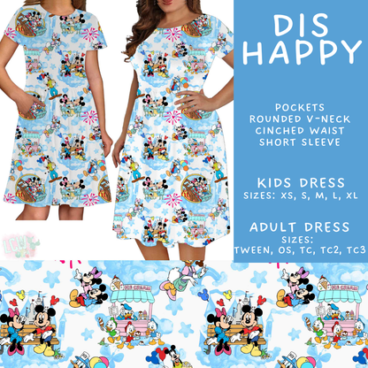 Batch #585 - Magical Faves 24 - Closes 9/14 - ETA mid Nov - Dis Happy Adult & Kids Dresses