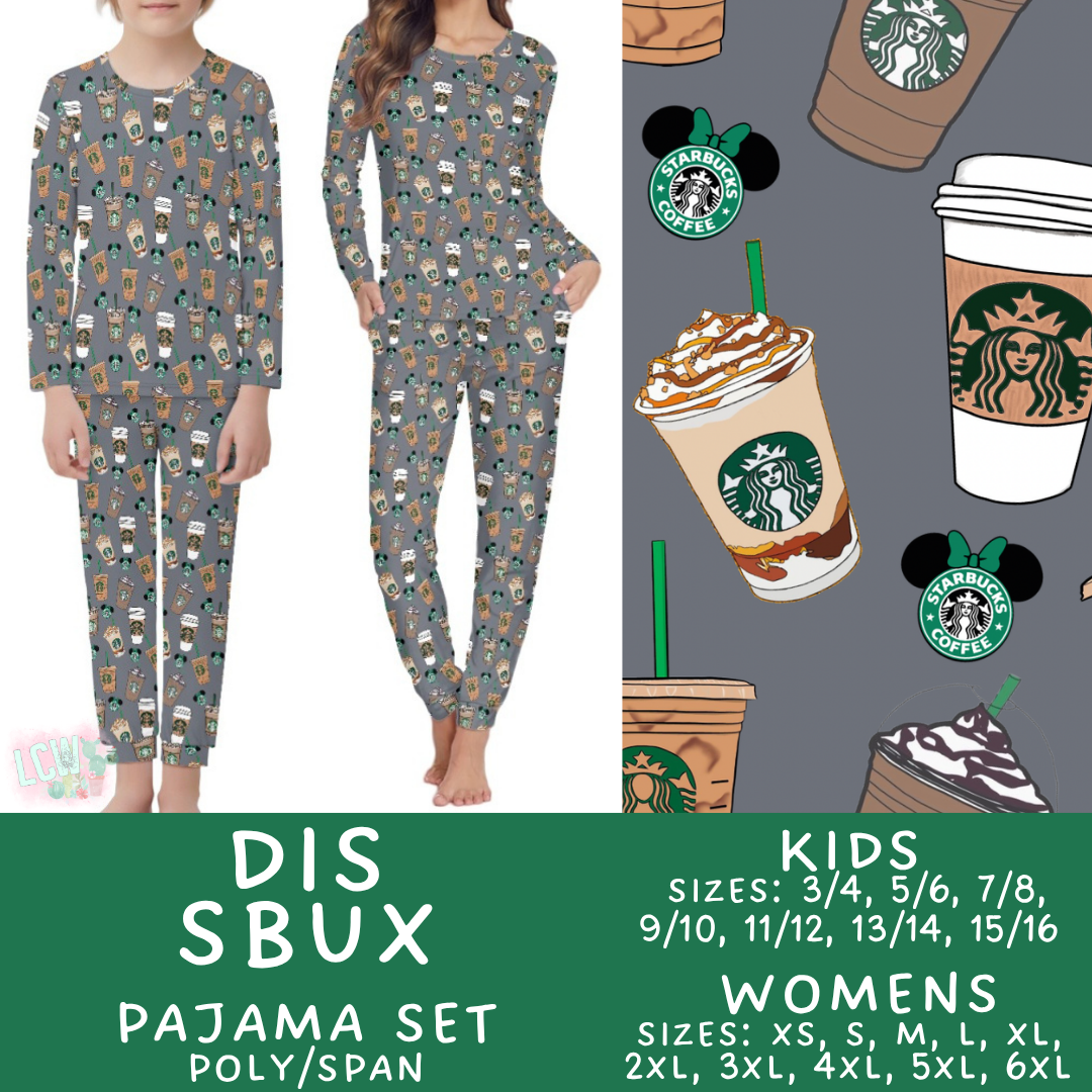 Batch #587 - Family Pajamas 2 - Closes 9/18 - ETA mid Nov - Dis SBux Women's & Kid's Pajama Sets