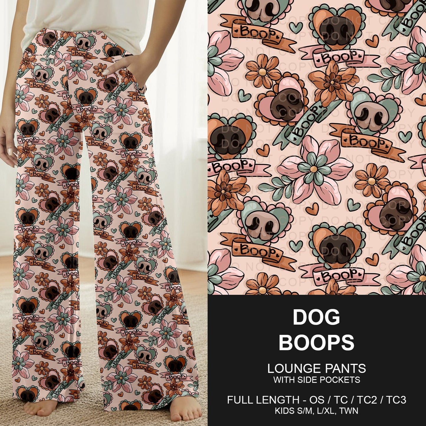 B265 - Preorder Dog Boops Lounge Pants (Closes 12/14. ETA mid Feb.)