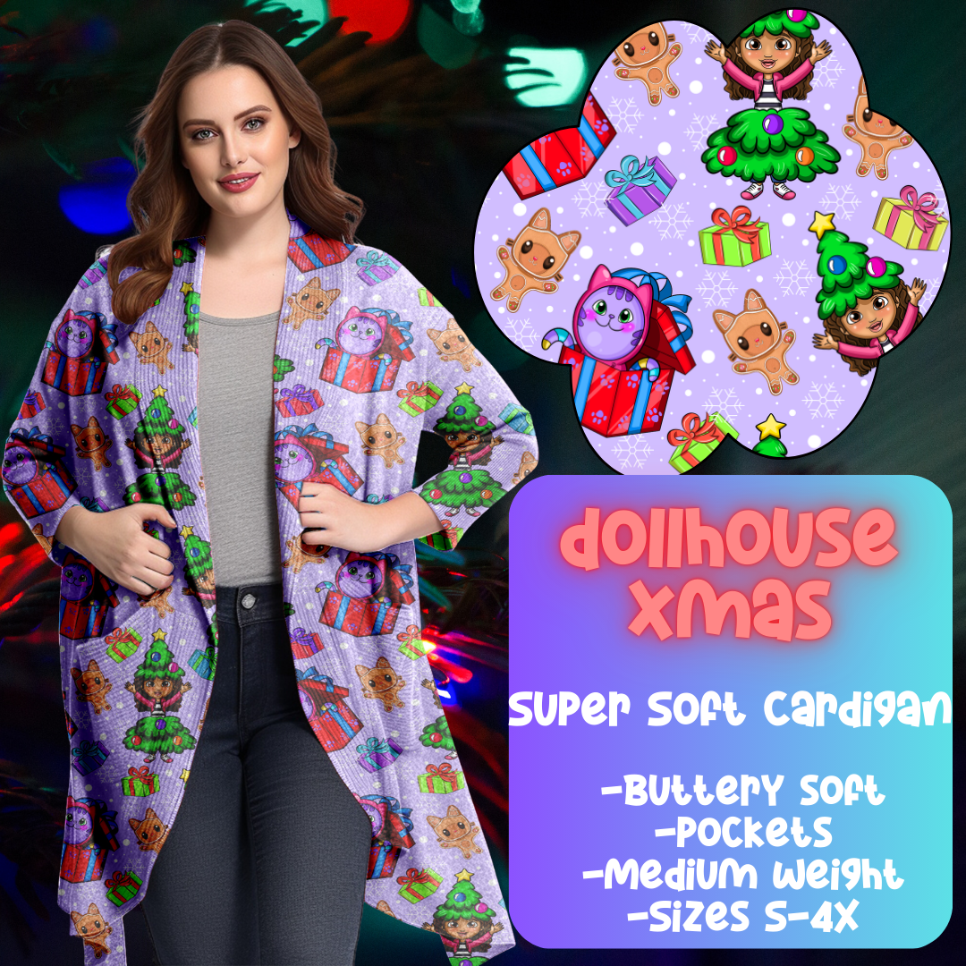 DOLLHOUSE XMAS - CHRISTMAS RUN -SOFT CARDGIAN PREORDER CLOSING 9/29