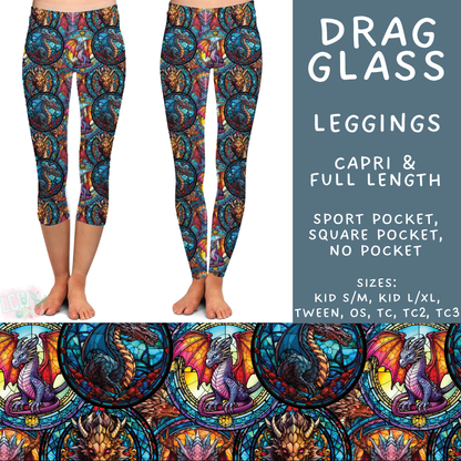 Batch #589 - August Request Run - Closes 9/23 - ETA mid/late Nov - Drag Glass Full and Capri Length Leggings