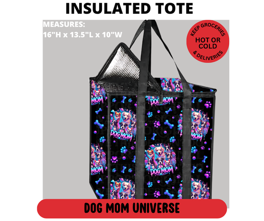 Dog Mom Universe Insulated Tote