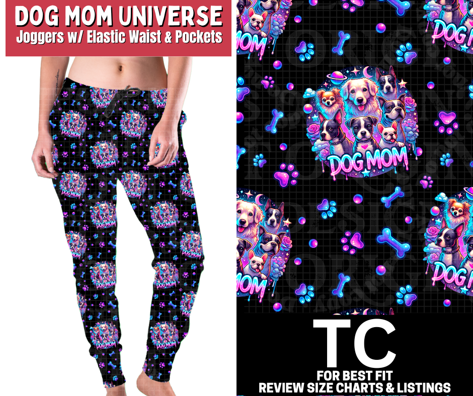 Dog Mom Universe Fleece Joggers