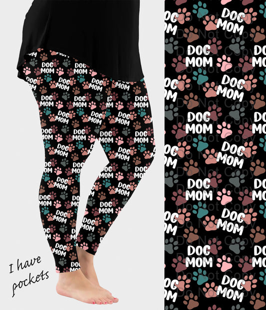 RTS - Dog Mom Leggings w/ Pockets