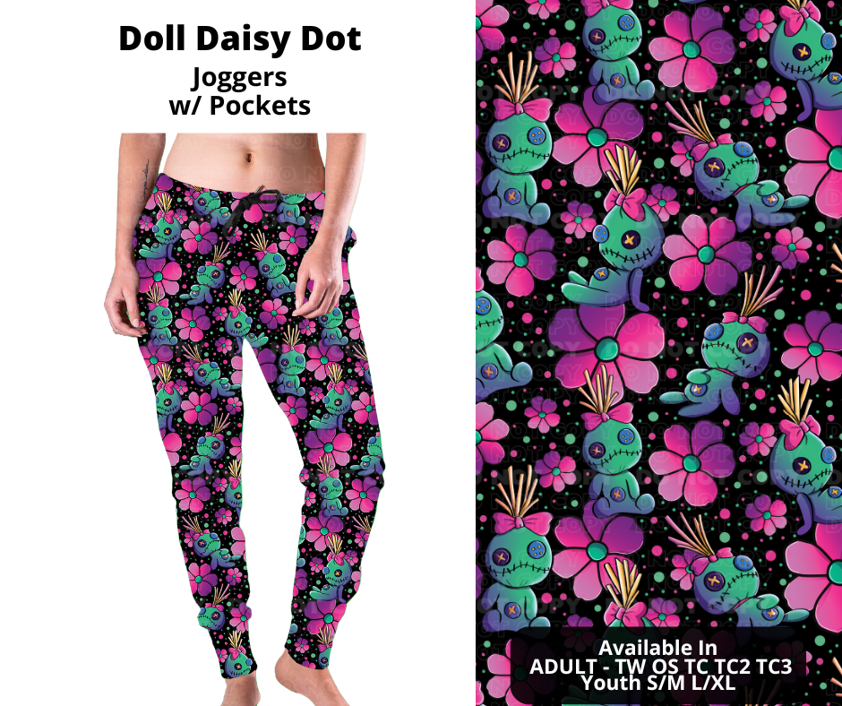 Preorder! Closes 11/21. ETA Jan. Doll Daisy Dot Joggers