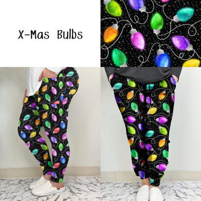 X-mas Lights Full Length Leggings With Pockets