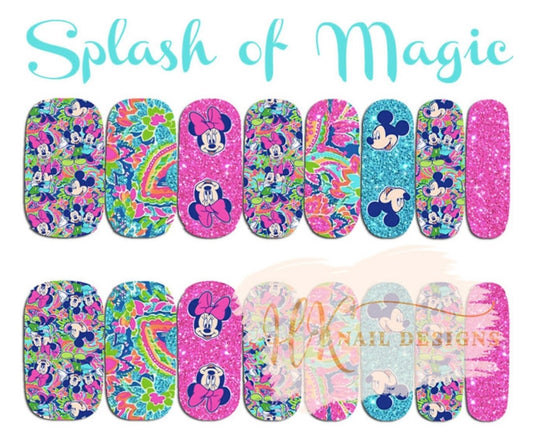 Splash Of Magic Nail Wraps