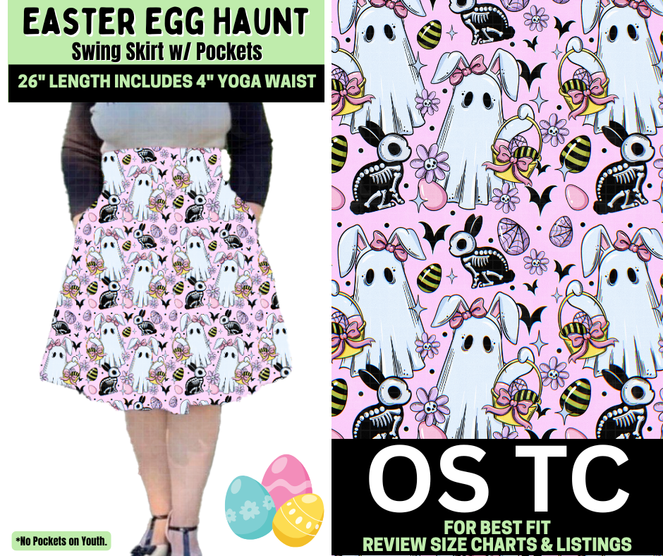 Easter Egg Haunt Swing Skirt