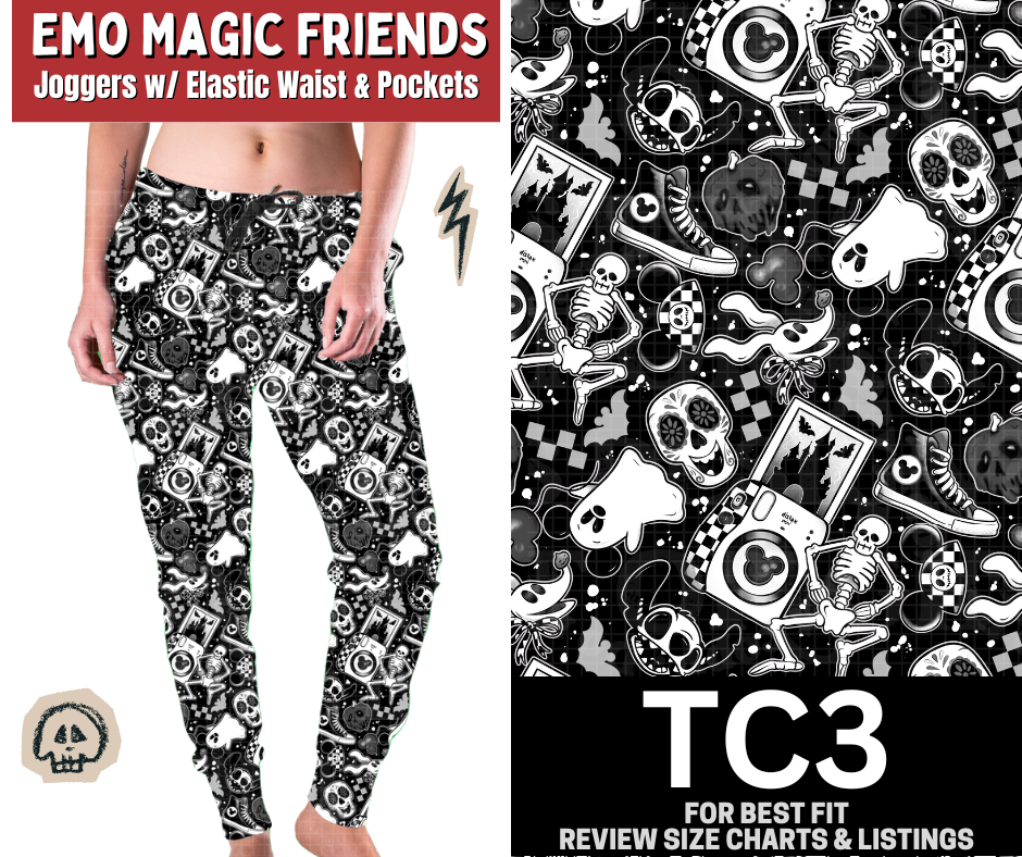 Emo Magic Friends Joggers