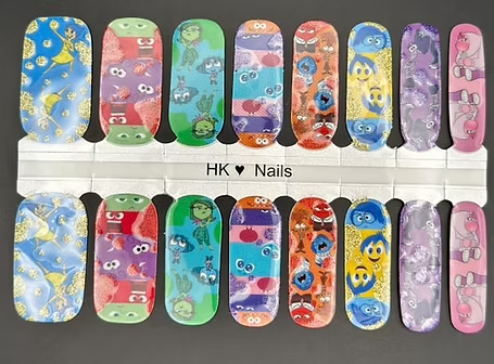 Emotional Colorburst Nail Wraps