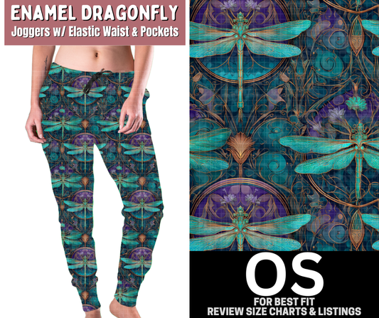Enamel Dragonfly Joggers