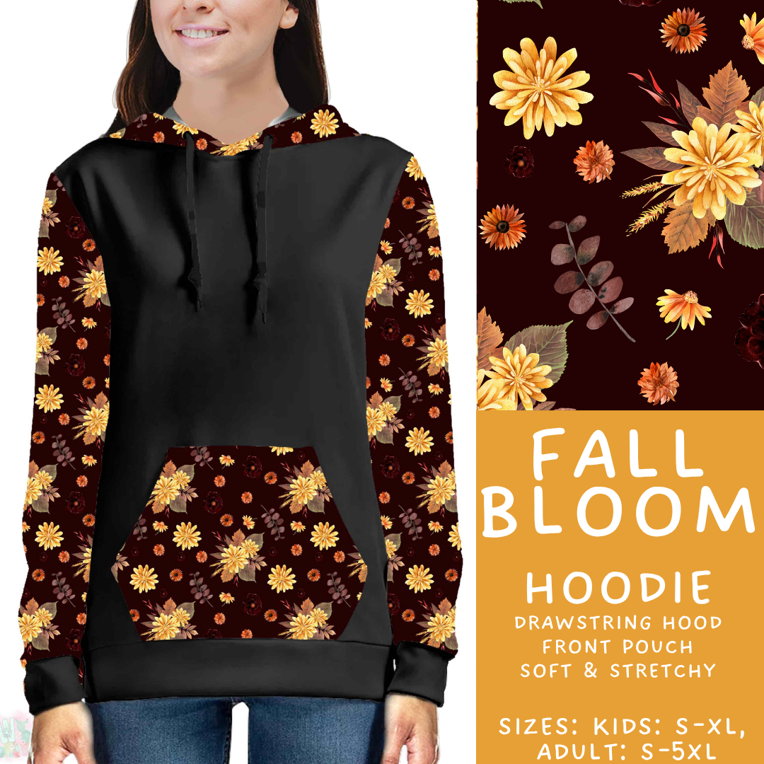 Batch #582 - Hello Fall 3 - Closes 9/7 - ETA early Nov - Fall Bloom Hoodie