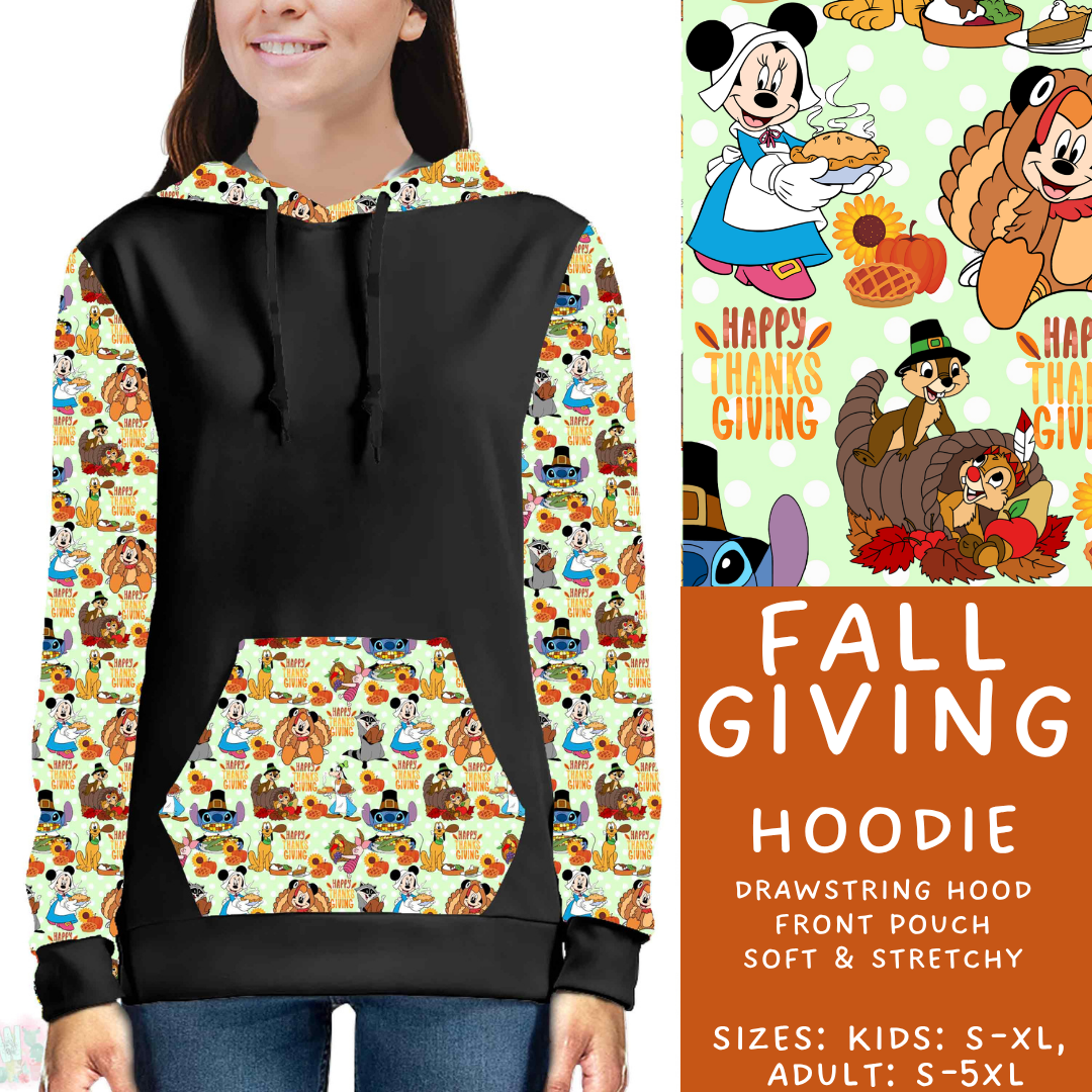 Batch #583 - Magical Character Fall - Closes 9/9 - ETA early Nov - Fall Giving Hoodie
