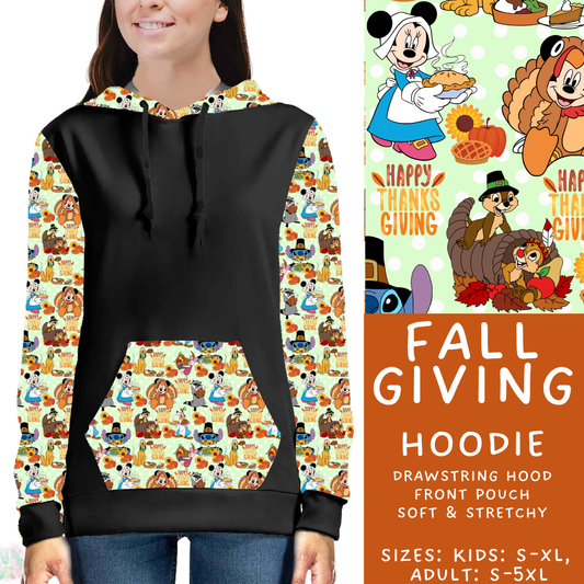 Batch #583 - Magical Character Fall - Closes 9/9 - ETA early Nov - Fall Giving Hoodie