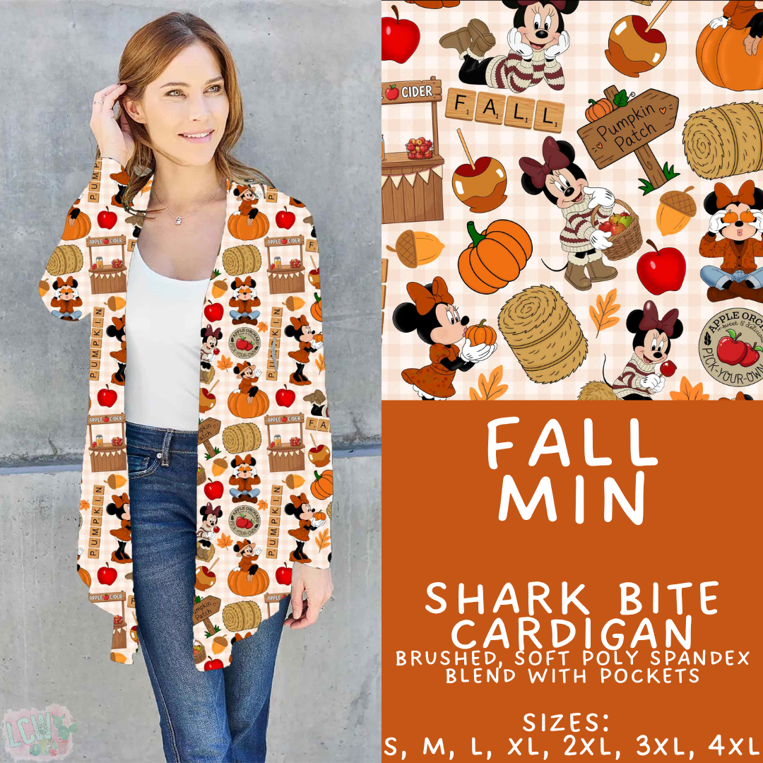 Batch #583 - Magical Character Fall - Closes 9/9 - ETA early Nov - Fall Min Cardigan