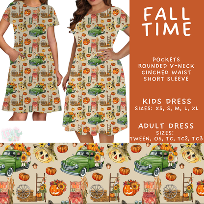 Batch #582 - Hello Fall 3 - Closes 9/7 - ETA early Nov - Fall Time Adult & Kids Dresses