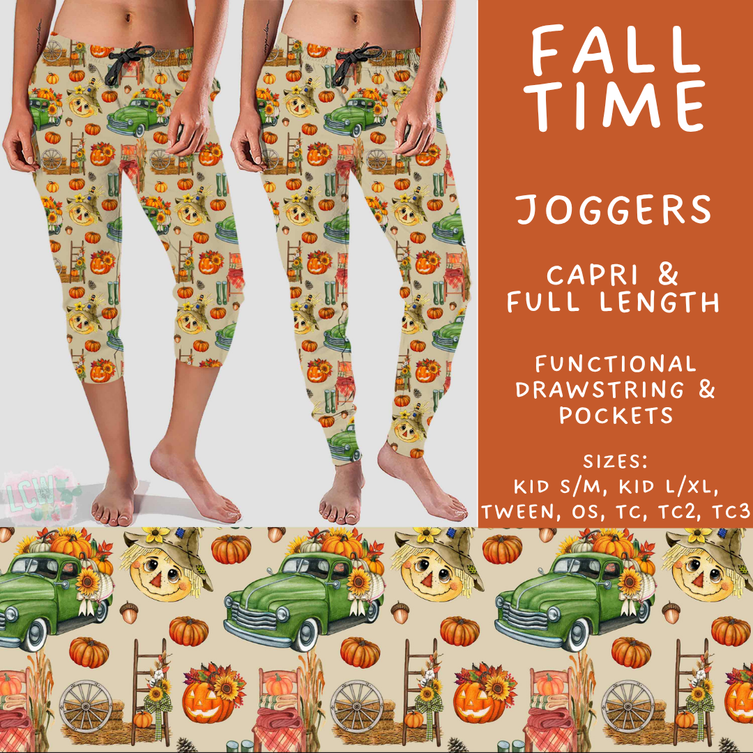 Batch #582 - Hello Fall 3 - Closes 9/7 - ETA early Nov - Fall Time Full and Capri Length Joggers