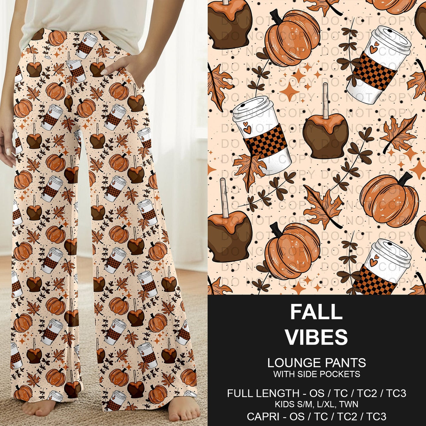 B308 - Preorder Fall Vibes Lounge Pants (Closes 8/16. ETA: late Oct.)