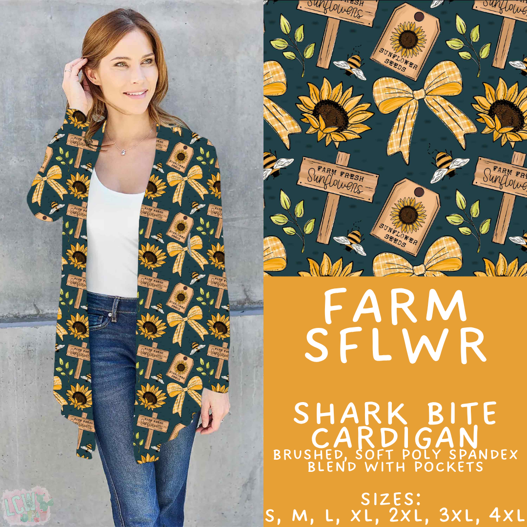 Batch #582 - Hello Fall 3 - Closes 9/7 - ETA early Nov - Farm SFlwr Cardigan