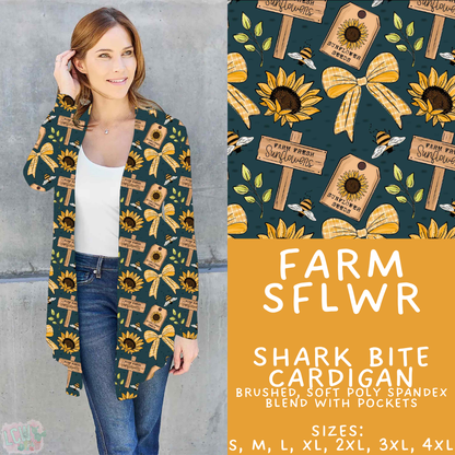 Batch #582 - Hello Fall 3 - Closes 9/7 - ETA early Nov - Farm SFlwr Cardigan