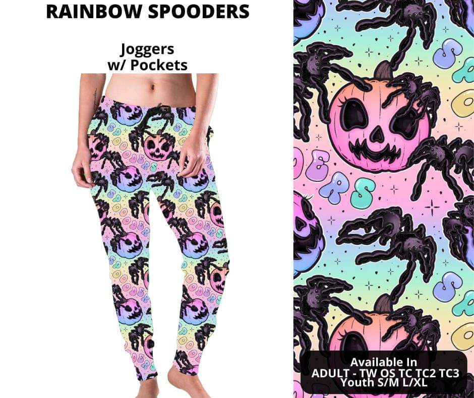 Rainbow Spooders Joggers