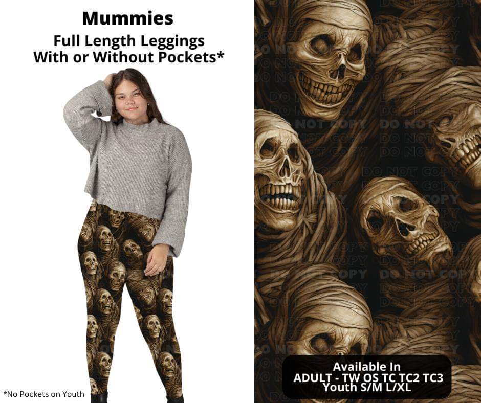 Mummies Full Length Leggings w/ Pockets