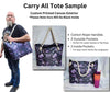 Dog Family Carry All Tote w/ Zipper