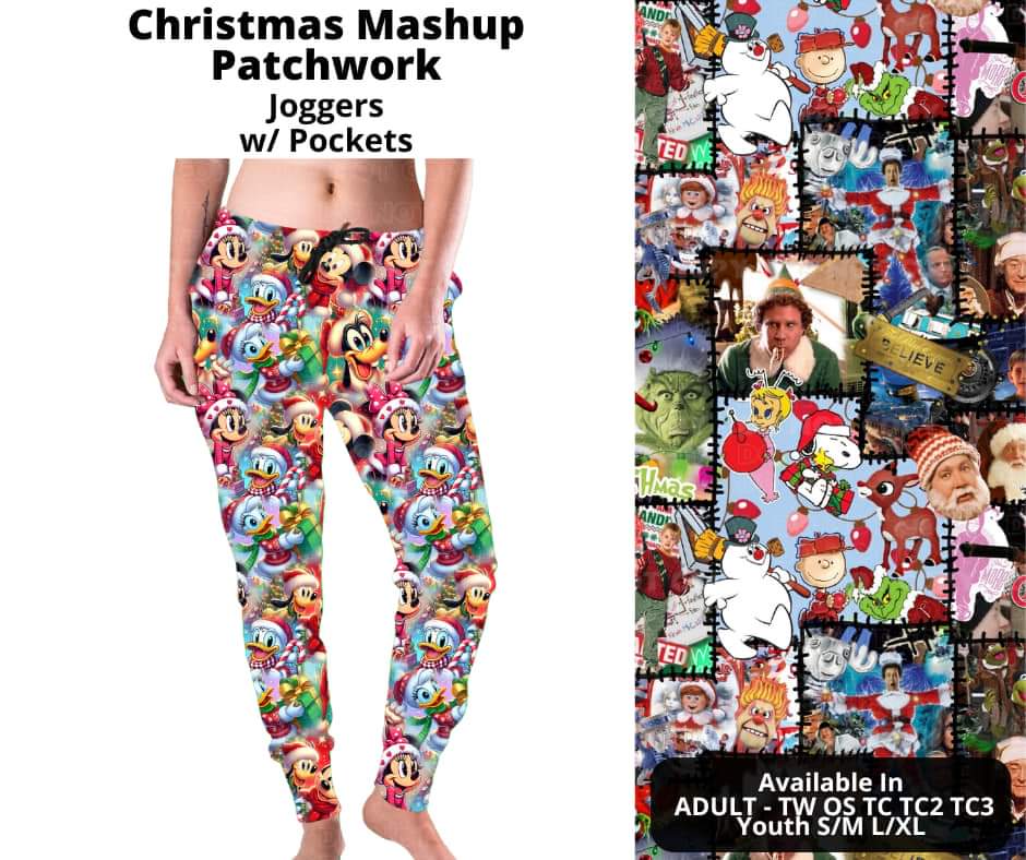 Christmas Mashup Joggers