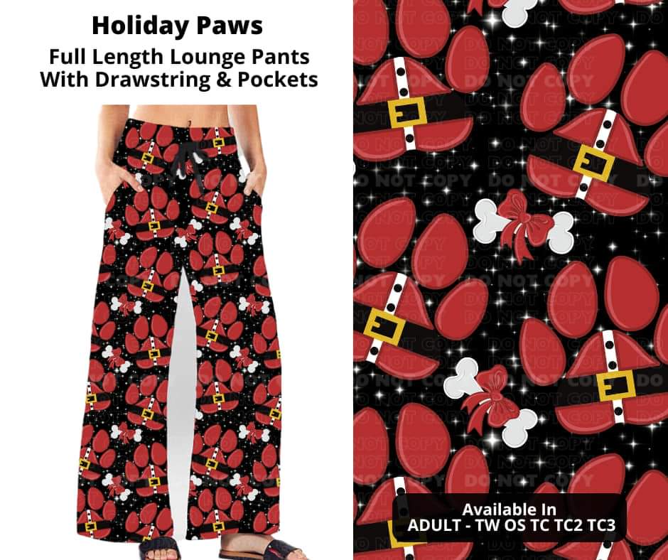 Holiday Paws Full Length Lounge Pants