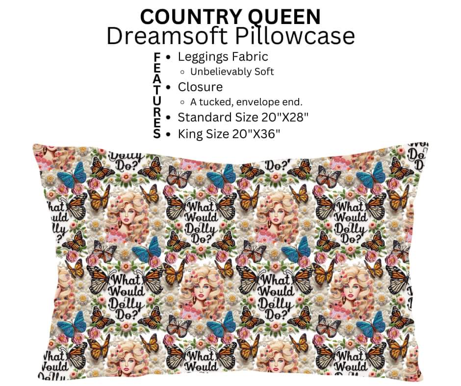 Country Queen Dreamsoft Pillowcase