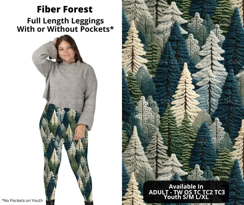 Fiber Forest Full Length Leggings w/ Pockets