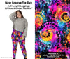 New Groove Tie Dye Full Length Leggings w/ Pockets