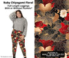 Ruby Chiyogami Floral Full Length Leggings w/ Pockets