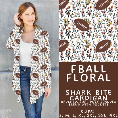 Batch #575 - Fun Run 26 - Closes 8/26 - ETA late October - FBall Floral Cardigan