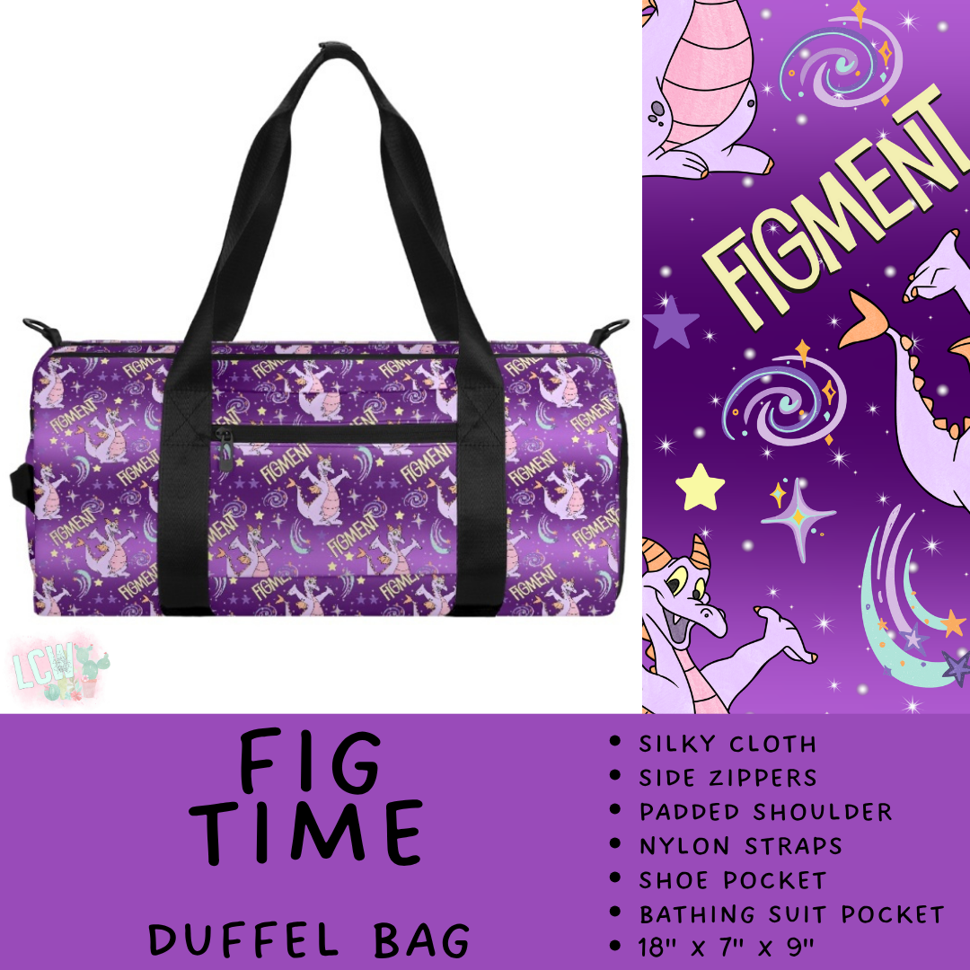 Batch #609 - Travel Collection 2 - Closes 11/6 - ETA early Jan - Fig Time Duffel Bag