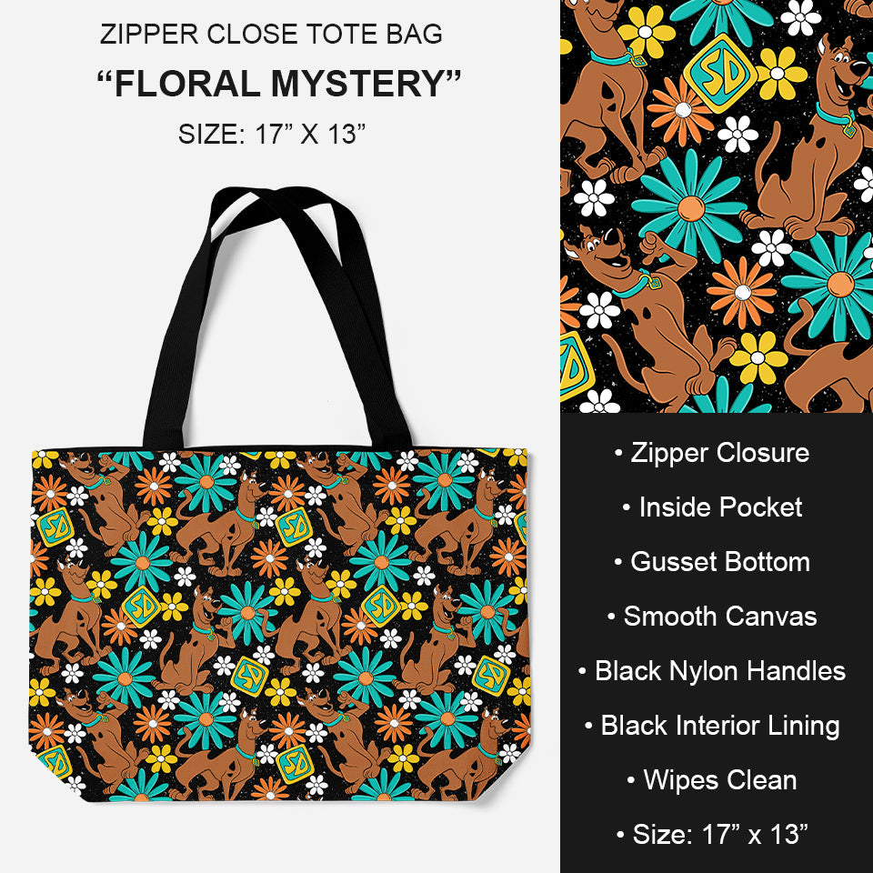 B195 - Preorder Floral Mystery Tote Bag (Closes 11/19. ETA: late Jan.)