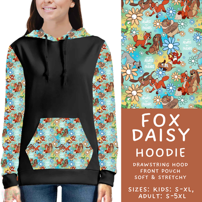 Batch #585 - Magical Faves 24 - Closes 9/14 - ETA mid Nov - Fox Daisy Hoodie