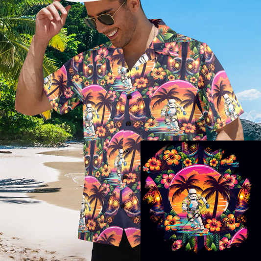 Skater FO Hawaiian Shirt